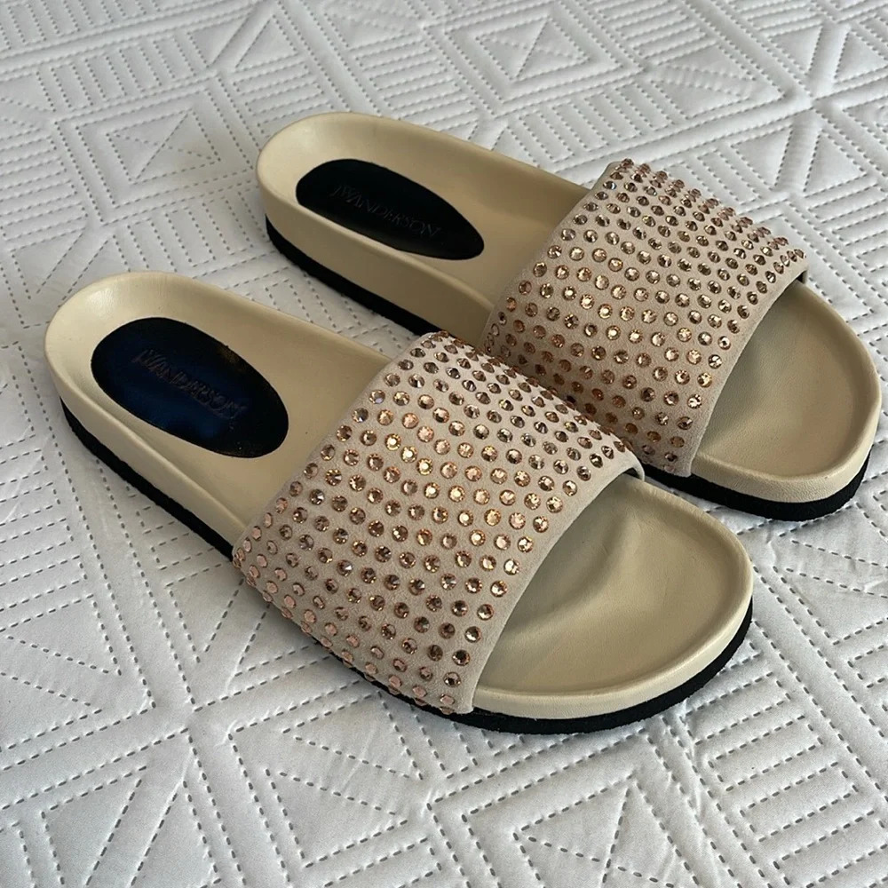 JW Anderson Crystal Slides Size 40, 41 - Picture 7 of 9
